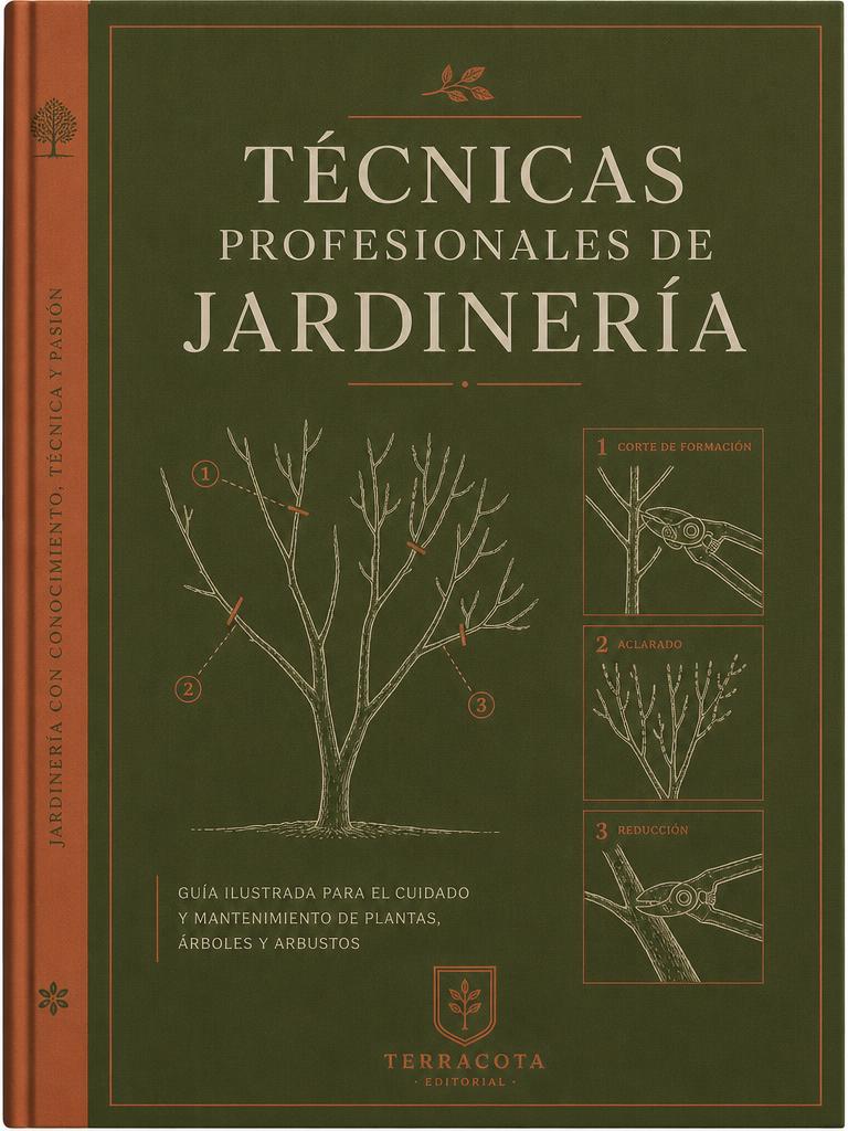 Portada del volumen Técnicas Profesionales de Jardinería