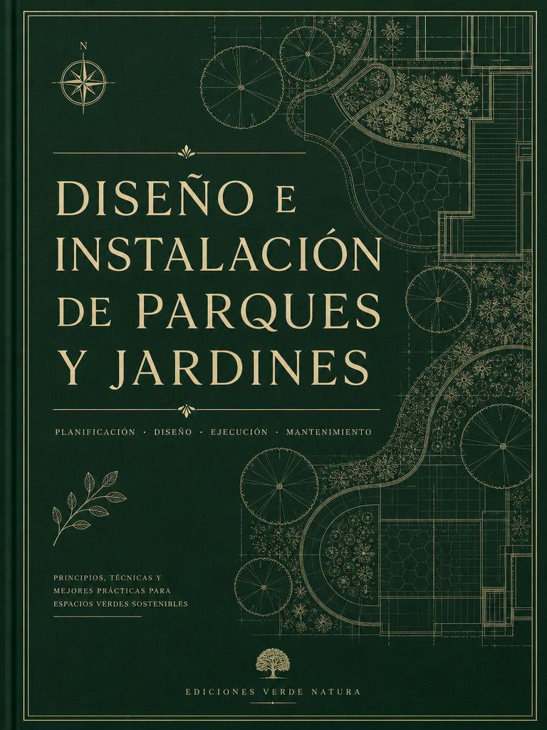 Portada del volumen Diseño e Instalación de Parques y Jardines