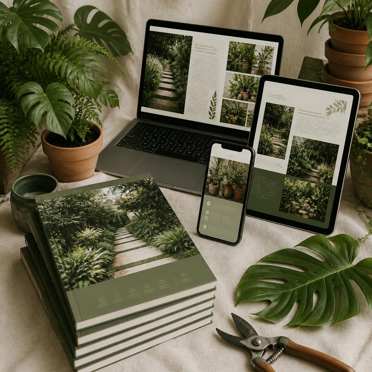 Colección digital Pack Maestro Jardinero con los cinco volúmenes